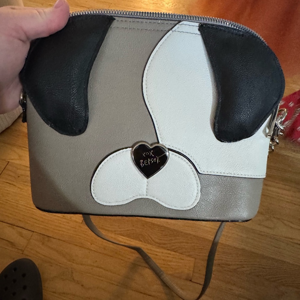 Betsey Johnson, dog face, Crossbody